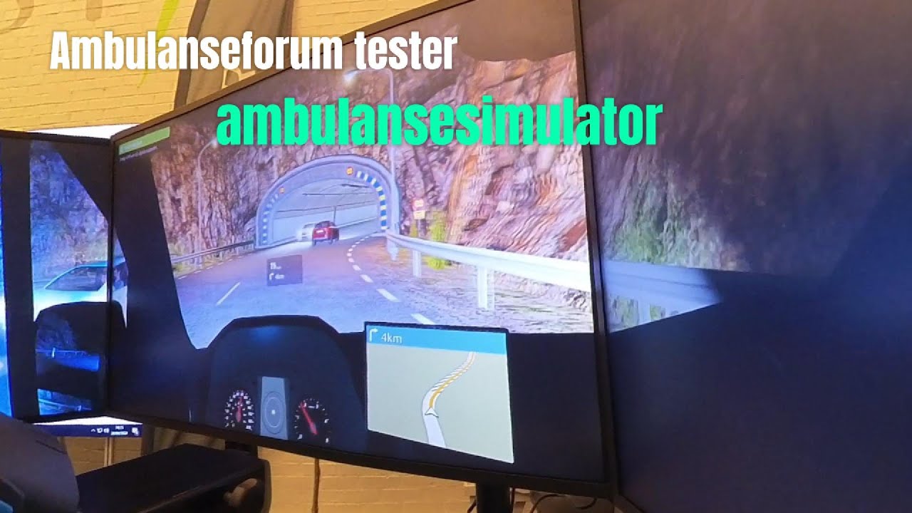 Ambulanseforum tester ambulansesimulator