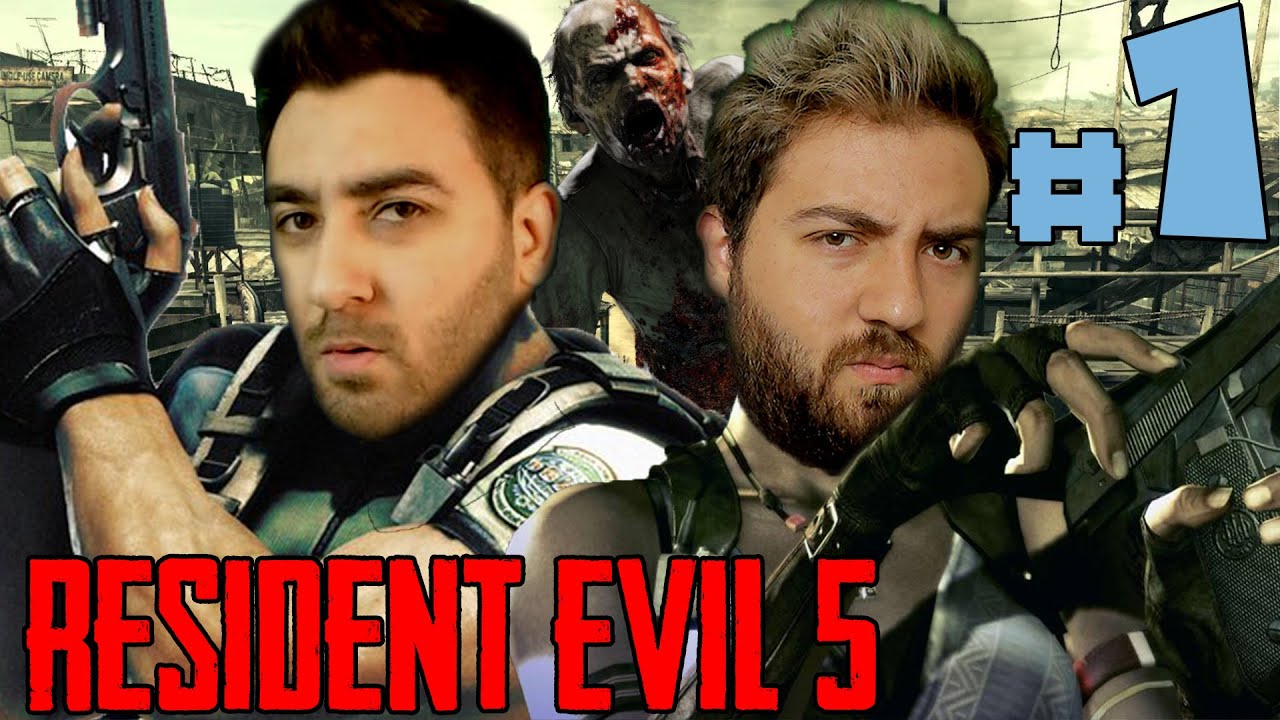 🧟 AFRİKALI ZOMBİLERDEN KAÇIYORUZ 😈 | RESİDENT EVİL 5 CO-OP | Bölüm 1  @gitaristvkanal @HanKanaL