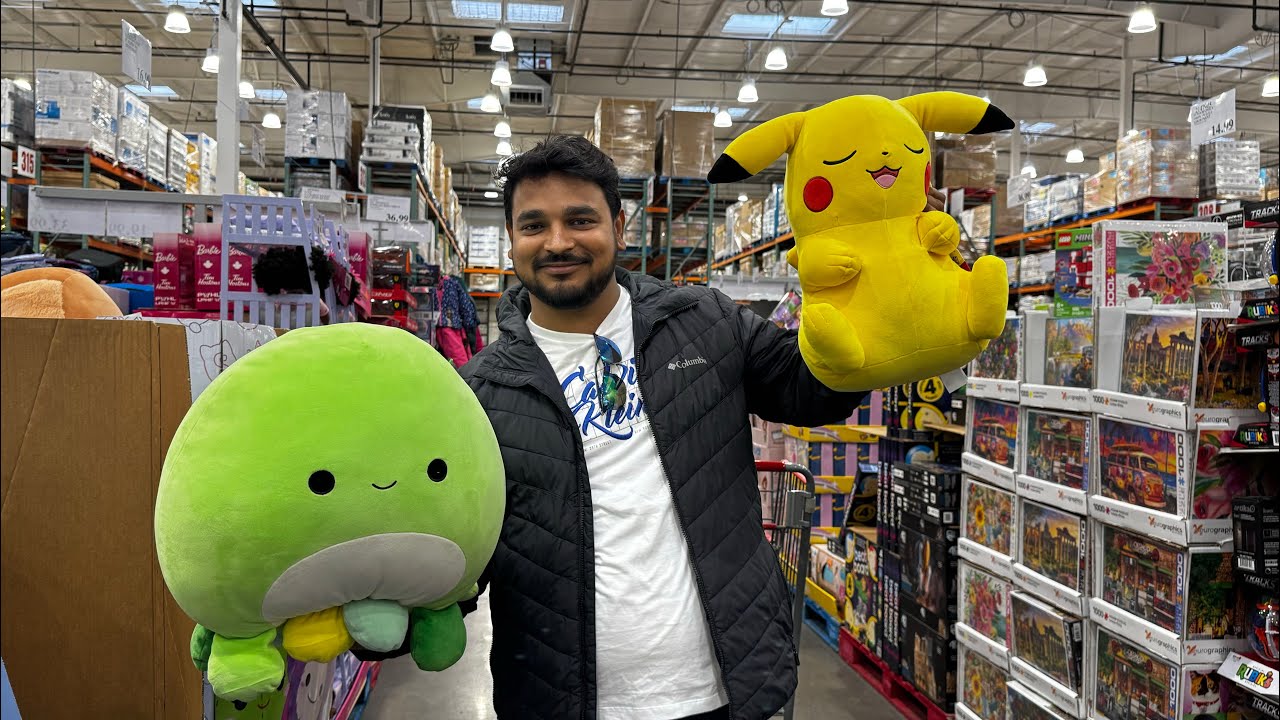 Indian Costco Shopping Vlog! Calgary Warehouse #costco #pikachu #canada #vlog #diwali #panipuri 