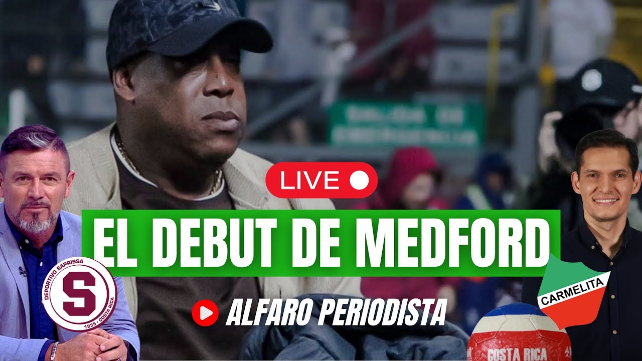 SAPRISSA 6 - CARMELITA 0 🔥 Medford CALMA a la Cueva y abre la competencia 👉🏻 Fútbol de Costa Rica