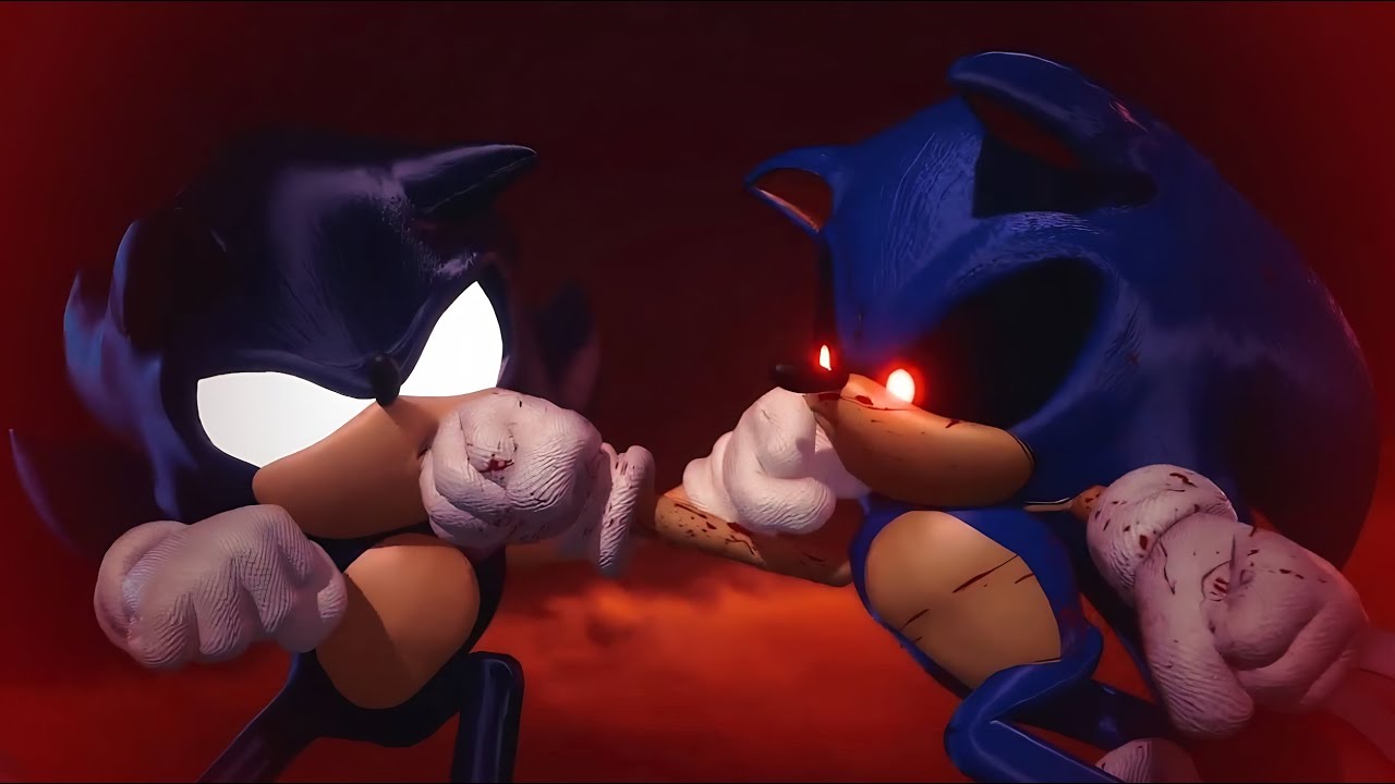 Darck Sonic vs Sonic.exe | animacion 3D [DOBLAJE EN ESPAÑOL]