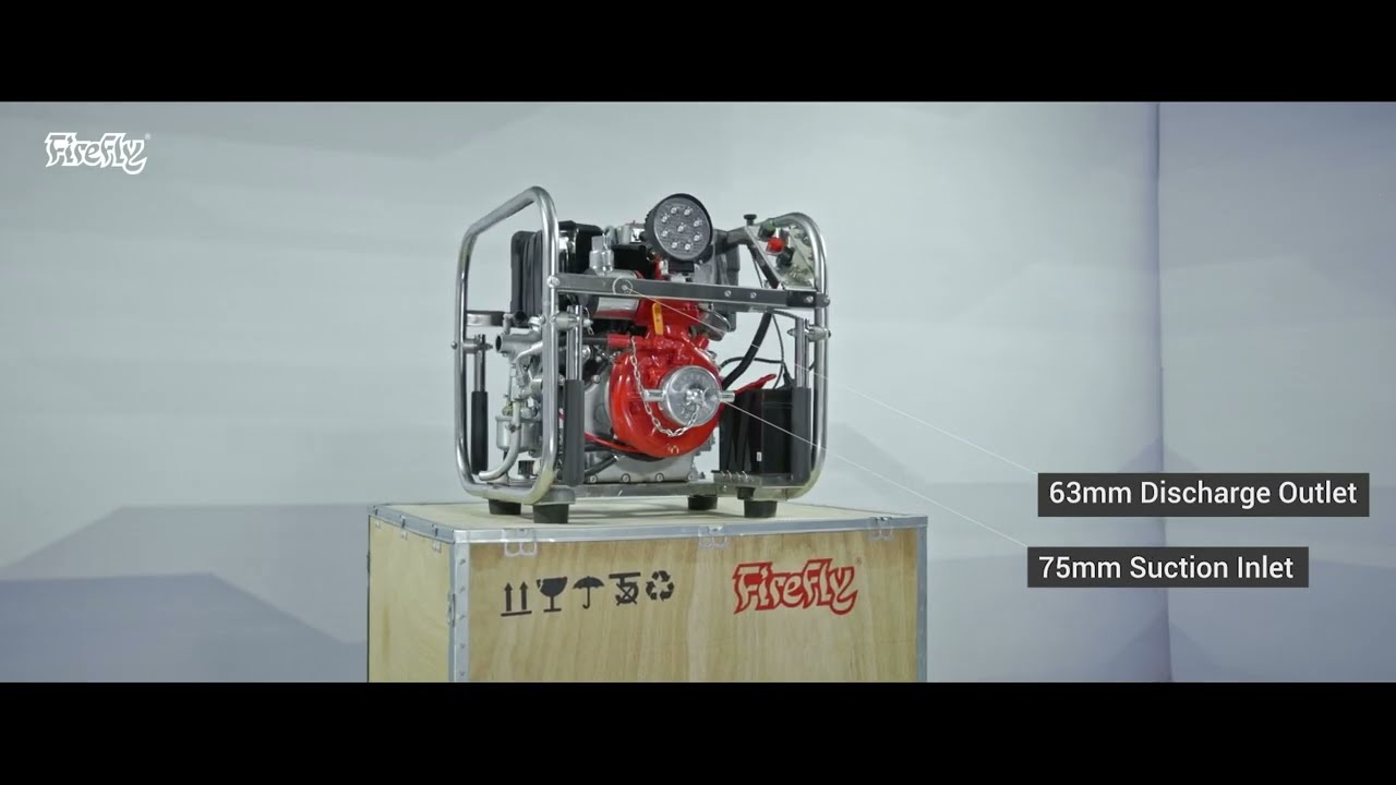 MFP 275 DM | Diesel Portable Fire Fighting Pumps | Firefly Fire Pumps