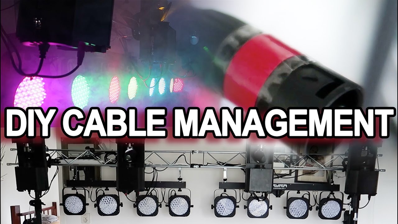 MIJN DJ LICHTBRUG + DIY CABLE MANAGEMENT | DJTIMOTHY