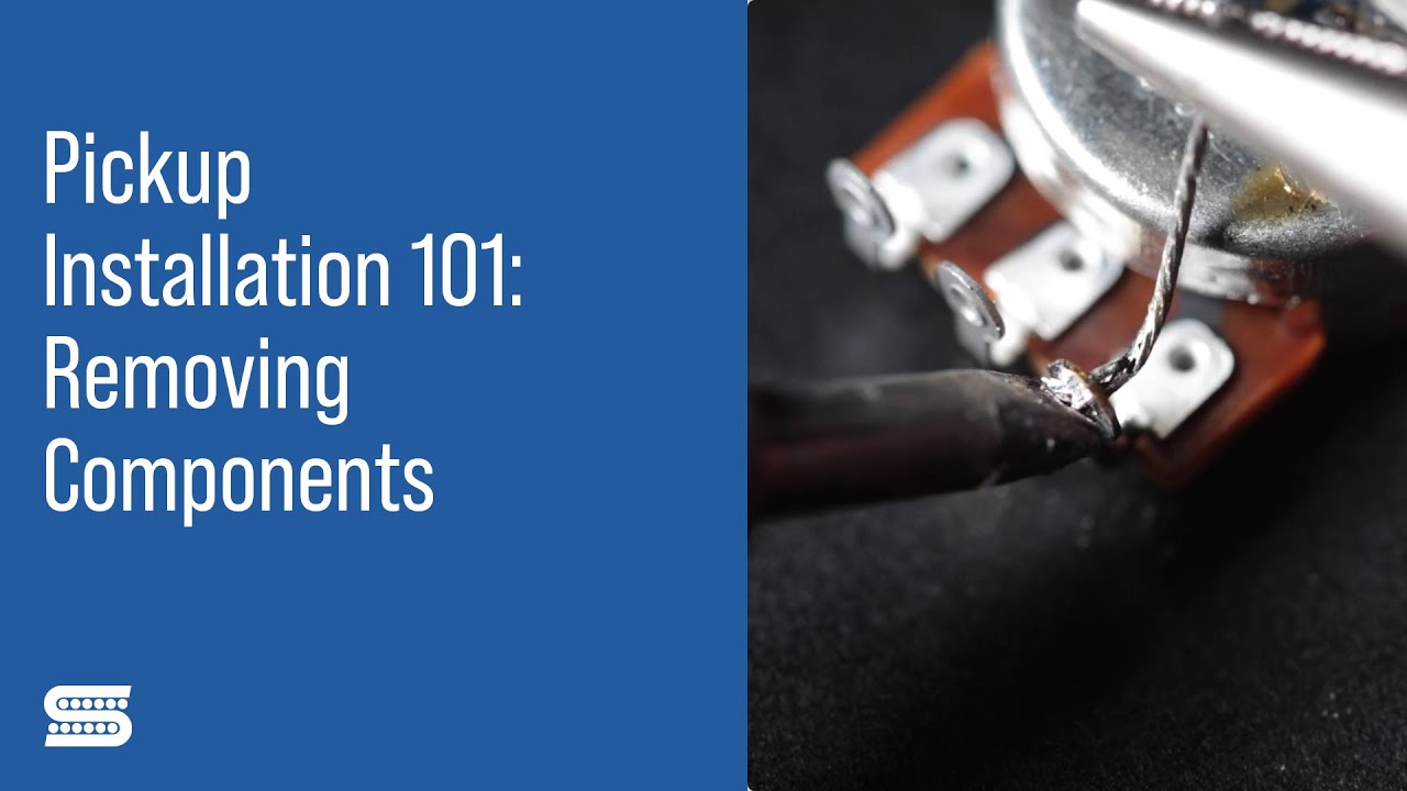 Guitar DIY: Removing Components