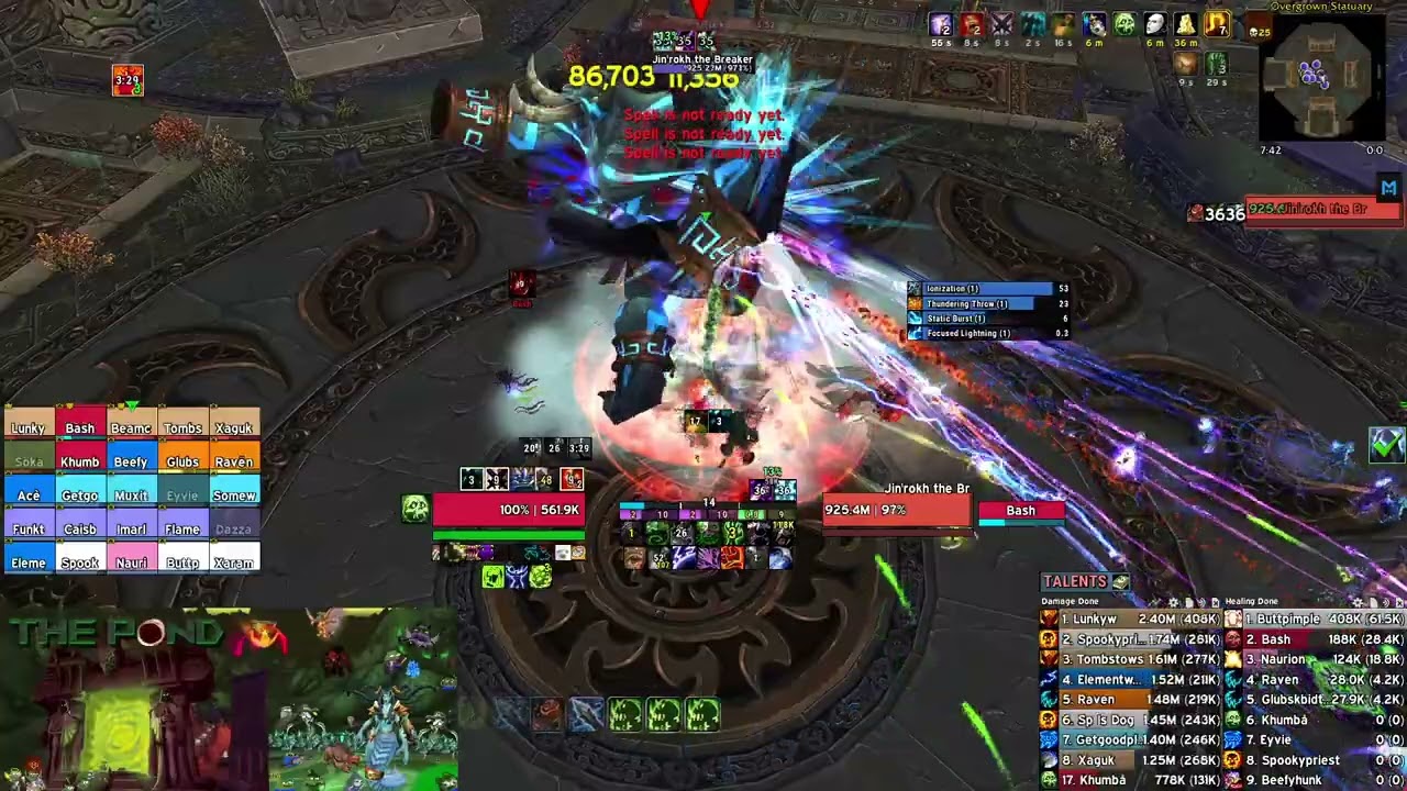 The Pond TBC DAY 17 | MOP raid  leveling/gearing🥬 44/100 levels ✅ 3x 70s ✅ DST Haver
