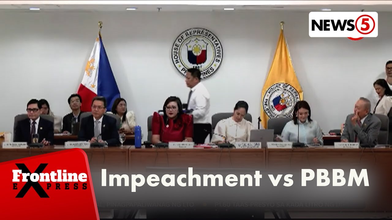 2 impeachment complaint vs. PBBM, idineklarang kumpleto na | Frontline Express