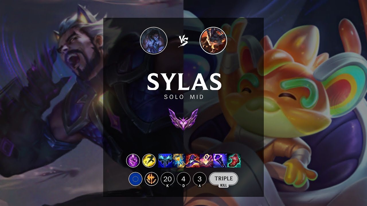 Sylas Mid vs Rumble - EUW Master Patch 12.20