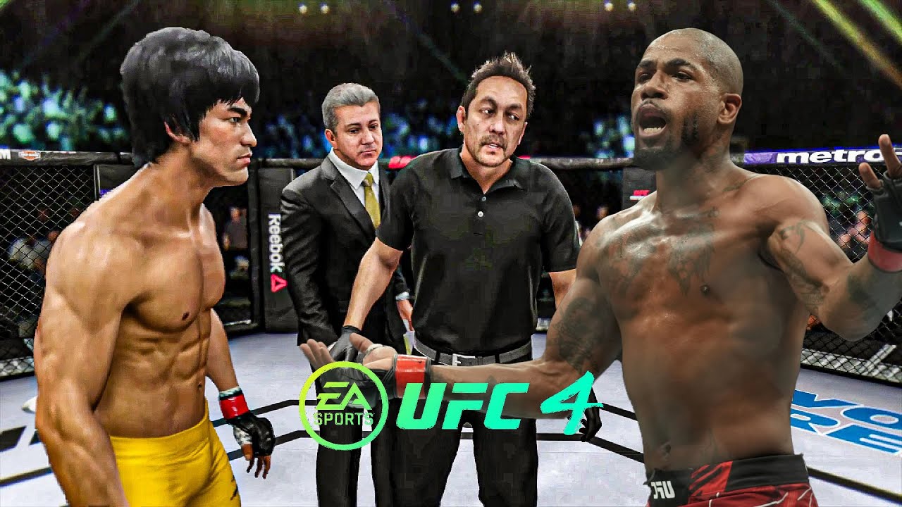 Брюс Ли против Бобби Грина EA Sports UFC 4 Бойцовский клуб Брюса Ли 🔥🐲