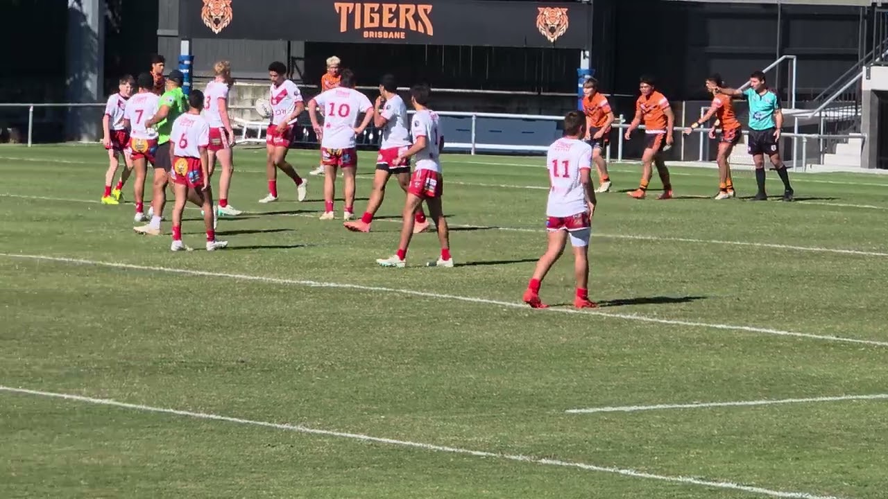 U15 Dolphins vs Tigers 1st half 8/06/2025