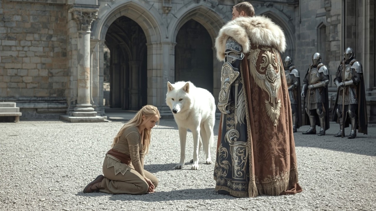 For 5 Years She Hid Her White Wolf — Until They Made Her Shift Before the Alpha King.