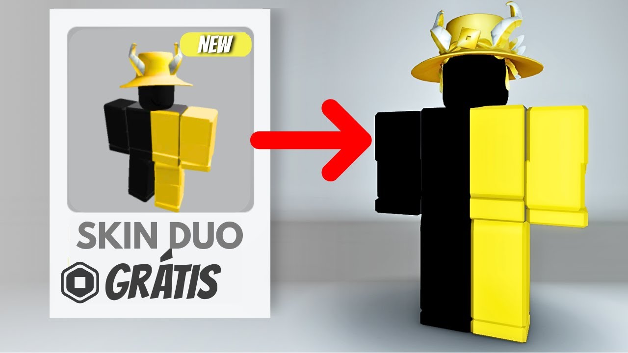 NOVA SKIN GRÁTIS NO ROBLOX! COMO PEGAR🥳