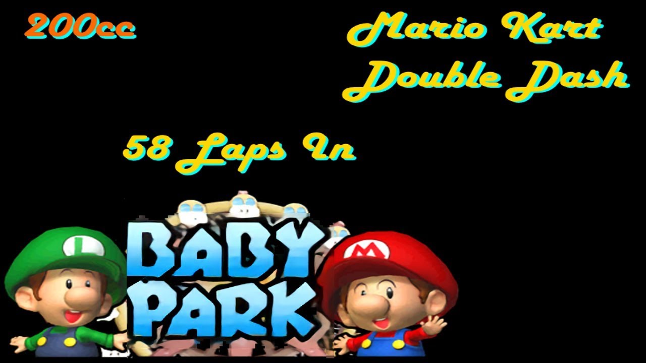 Mario Kart Double Dash - 58 Laps In Baby Park (200cc)