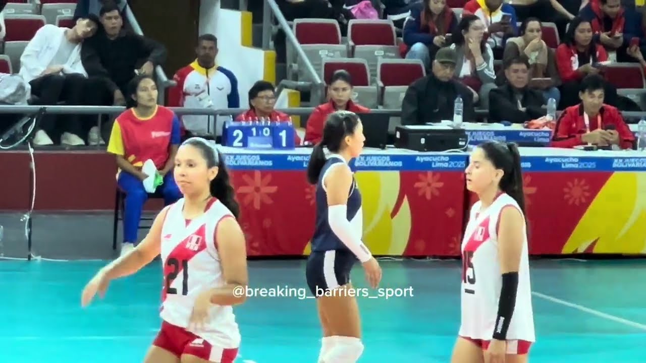 PERÚ 🇵🇪 vs VENEZUELA 🇻🇪: [4K] Partidazo a 5 Sets | Vóley Femenino – Juegos Bolivarianos 2025