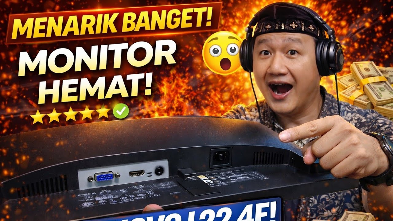 Edan Murah Garansi 3 Tahun Apa Bener?🔥Kupas Tuntas Monitor IPS Branded Gede Tapi Murah Lenovo L22 4e