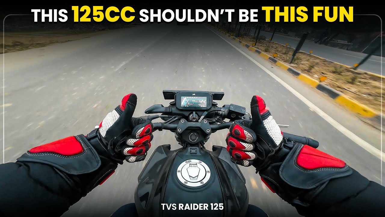 TVS Raider 125 &ndash; Overhyped or Actually Worth It? Ride Review
