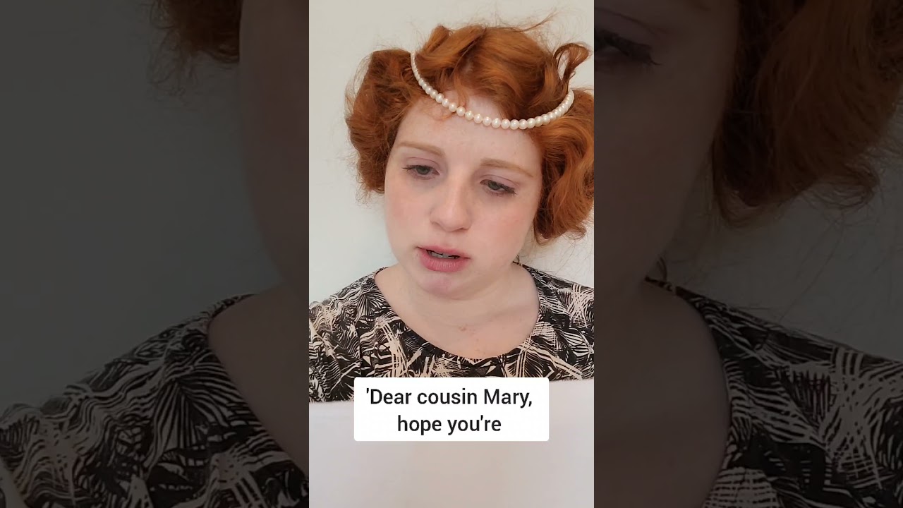 Mary Queen of Scots reads her hate mail