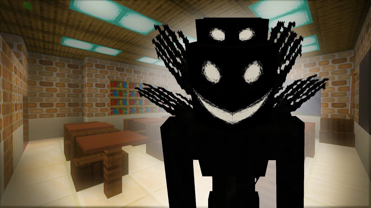Exploring a HAUNTED School in Minecraft