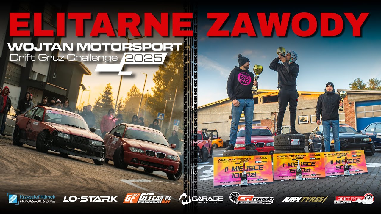 ELITARNE ZAWODY - WOJTAN MOTORSPORT DRIFT GRUZ CHALLENGE 2025