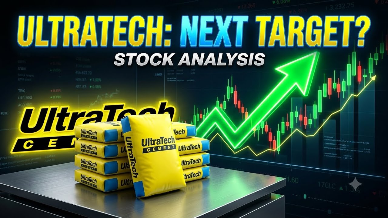 ULTRACEMCO Share Next Target? 🚀 UltraTech Cement Masterclass Analysis  