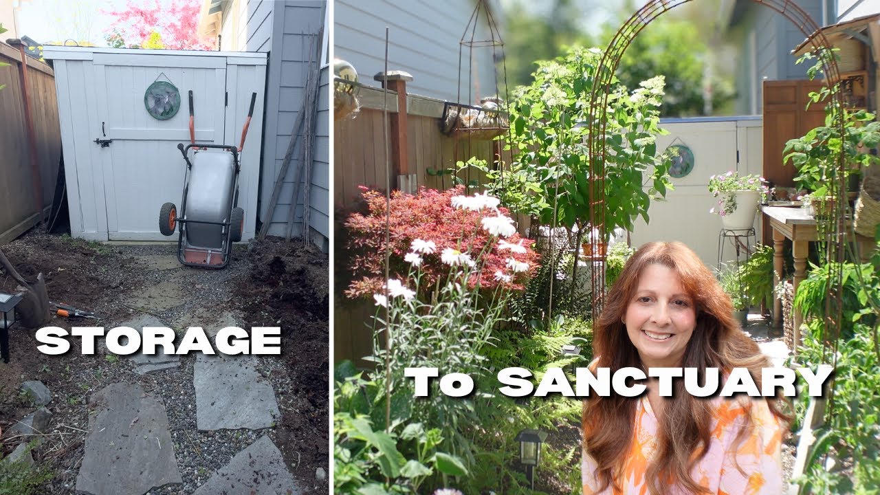 My Secret Hiding Spot: Small Garden Makeover