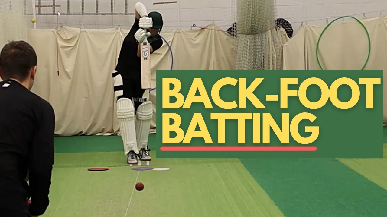 How To Bat In Cricket with CORRECT Back-Foot Technique | Leicestershire CCC Batting Coaching Session