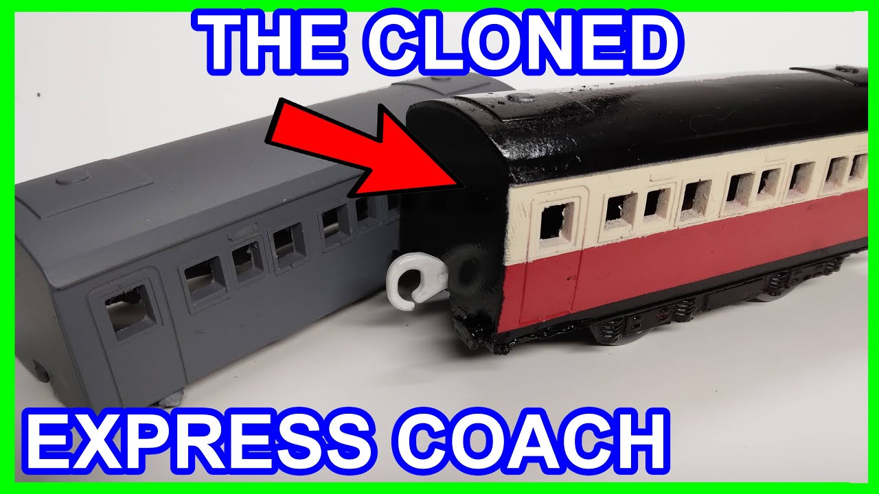 Resin casting Express coach Tomy Trackmaster