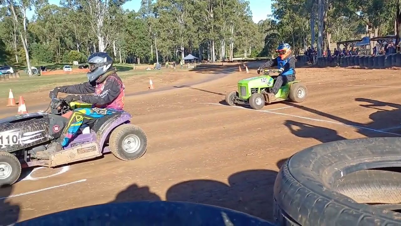 All Australian Mower Racing Titles 2024. F Grade final.