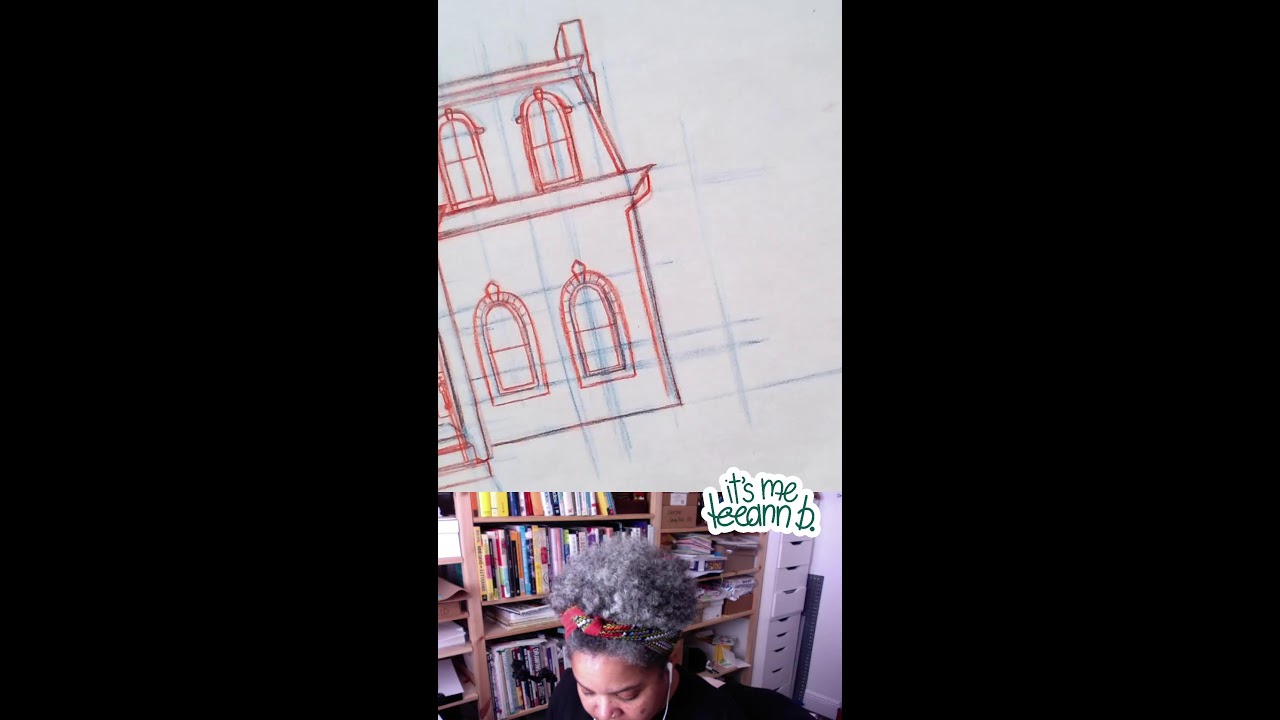 Beginner Drawing Practice - Building Sketches.