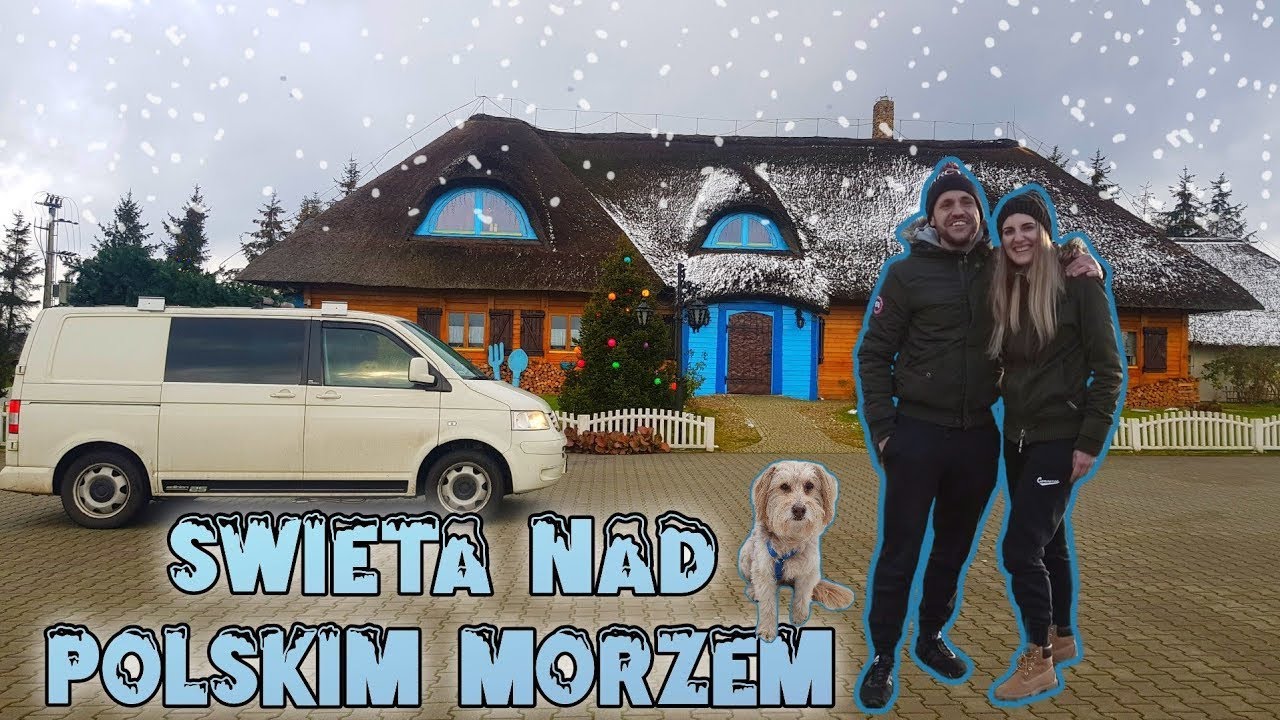 🎅🏻 VANLIFE Nad Polskim Morzem Zimą 🦌 Święta i Klocki LEGO w kamper vanie na dziko Jastarnia Hel VAN