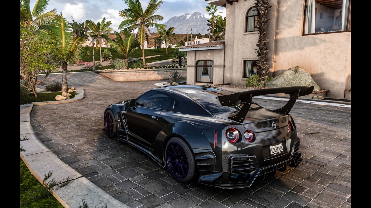 Nissan GTR R35 NISMO - Forza Horizon 5 (Steering Wheel + Shifter) Gameplay