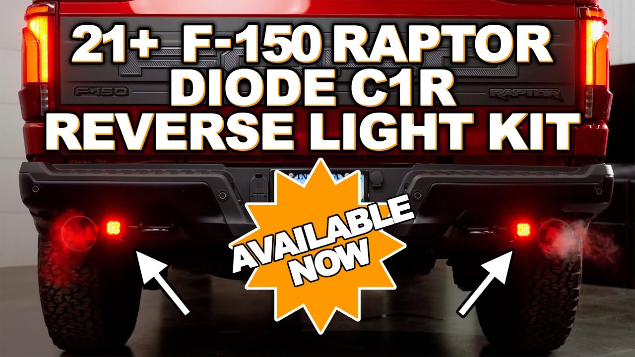 2021+ F150 Raptor SPV Parts / Diode C1R Reverse Light Kit - Signals, Brakes, Flasher, Brake, Running