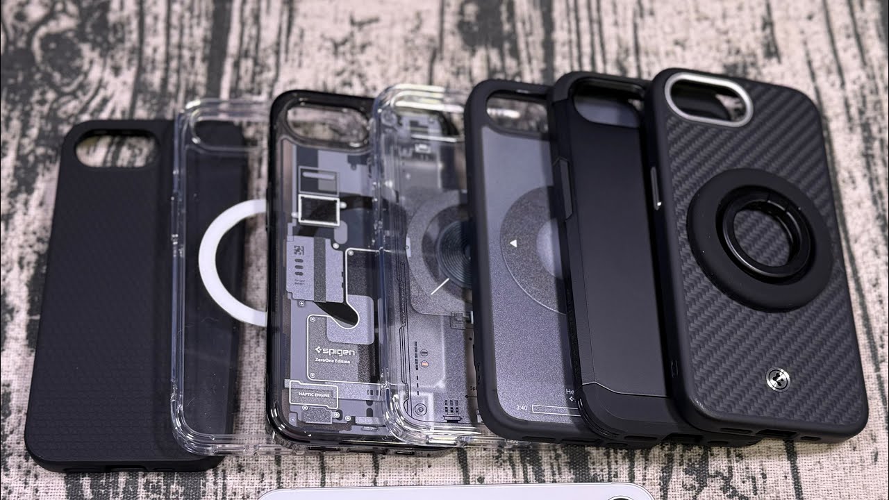 iPhone 16E - Spigen Cases and Accessories Lineup