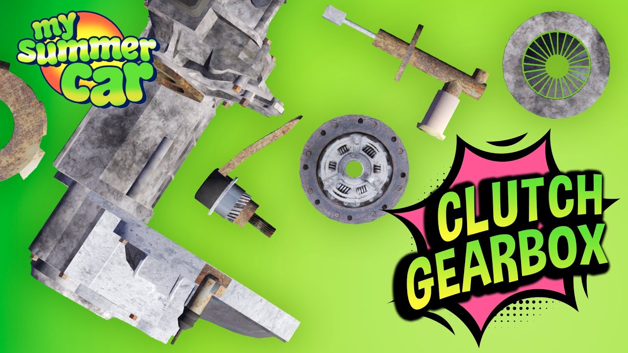 My Summer Car 💚 Troubleshooting: Clutch and Gearbox! Satsuma not Moving!