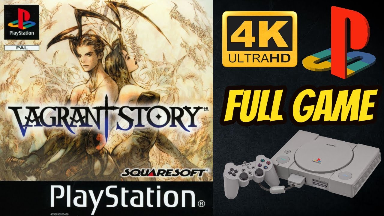 Vagrant Story | PS1 | 4K60ᶠᵖˢ UHD🔴| Longplay Walkthrough Playthrough Full Movie Game