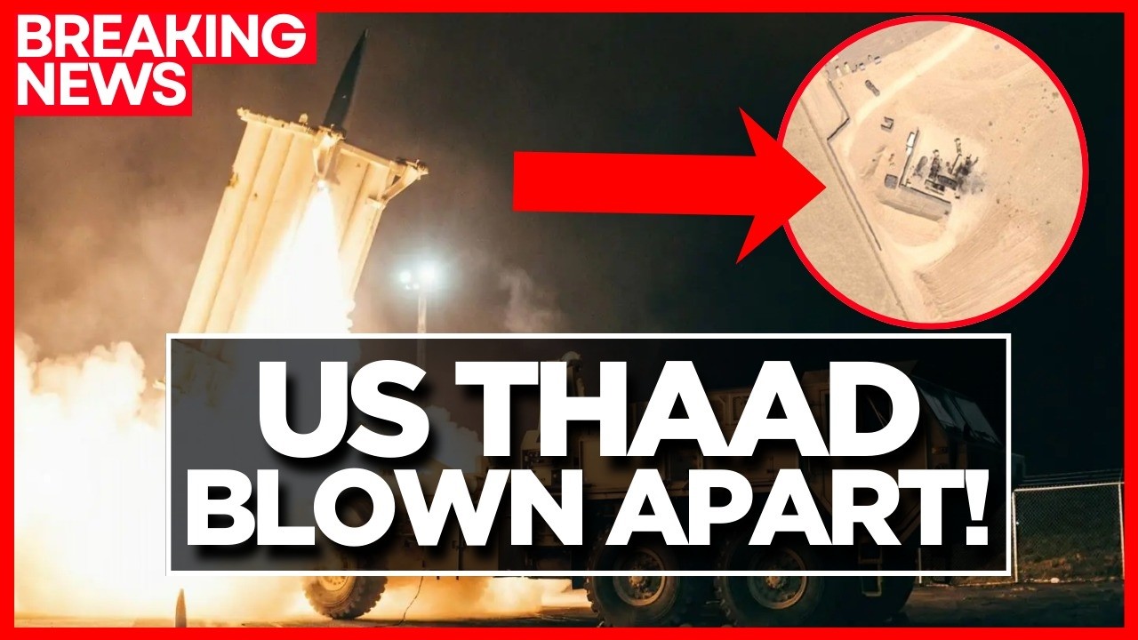 US THAAD WIPED OUT! Iran Destroys $300M THAAD Radar in Jordan Strike At Muwaffaq Salti Air Base