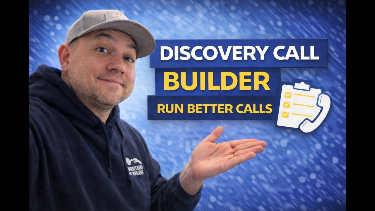 Discovery Call Builder | How I Run Discovery Calls That Lead to Real Decisions