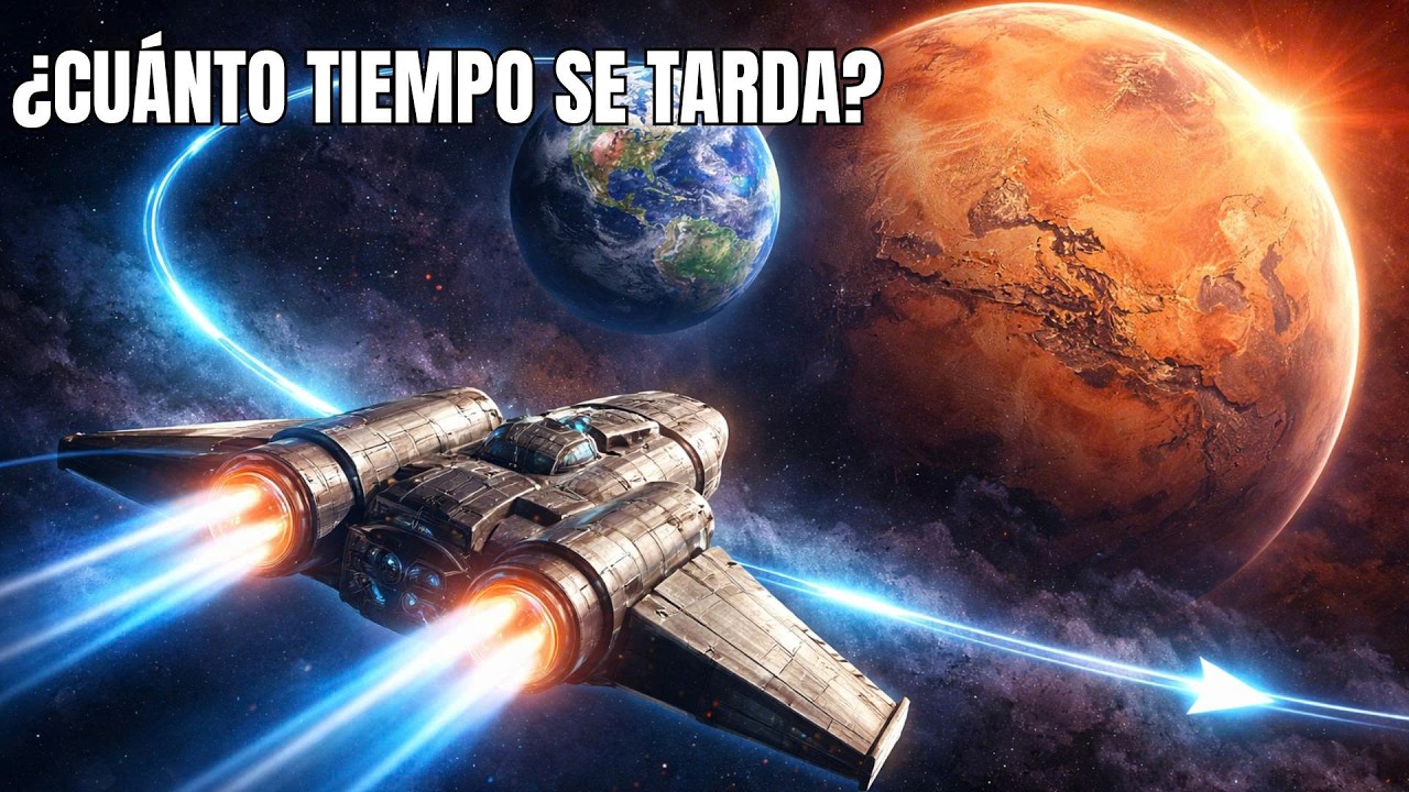 ¿Cuánto se tarda en viajar a Marte La cifra real te sorprenderá | La Ciencia Del Sueño