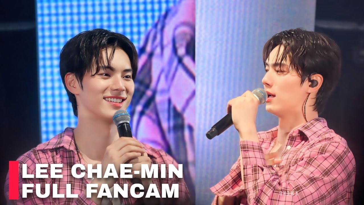 Lee Chae Min’s Emotional Speech at First FANMEETING Touch Fans Hearts!