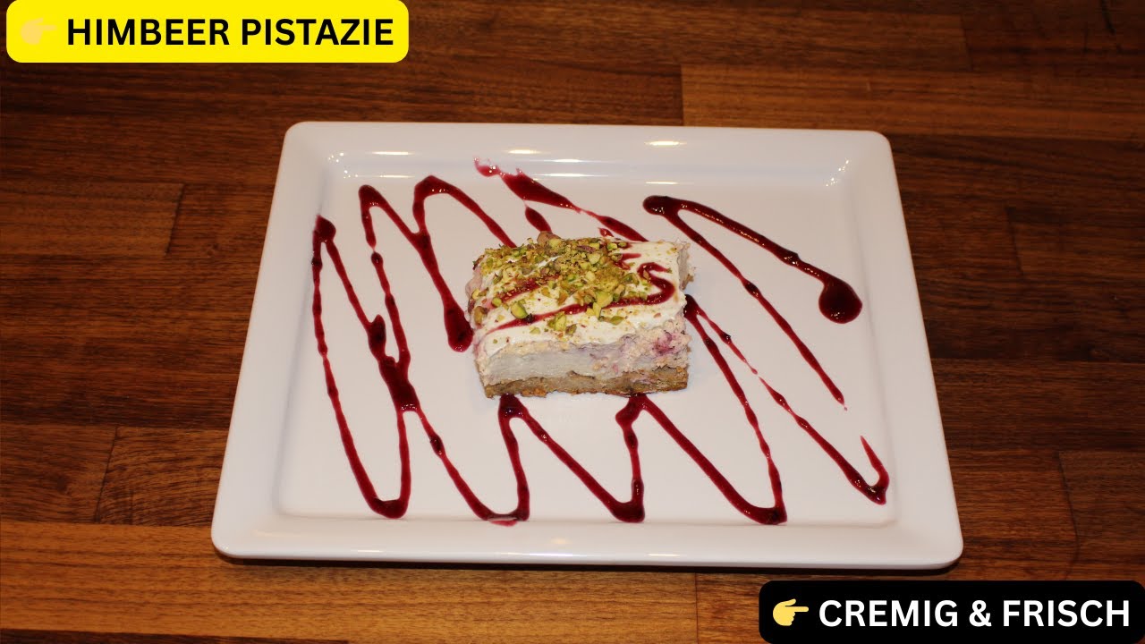 60👉 Dieser High-Protein Cheesecake sprengt alles 😍 Himbeer & Pistazie! #cheesecake #highprotein #fit