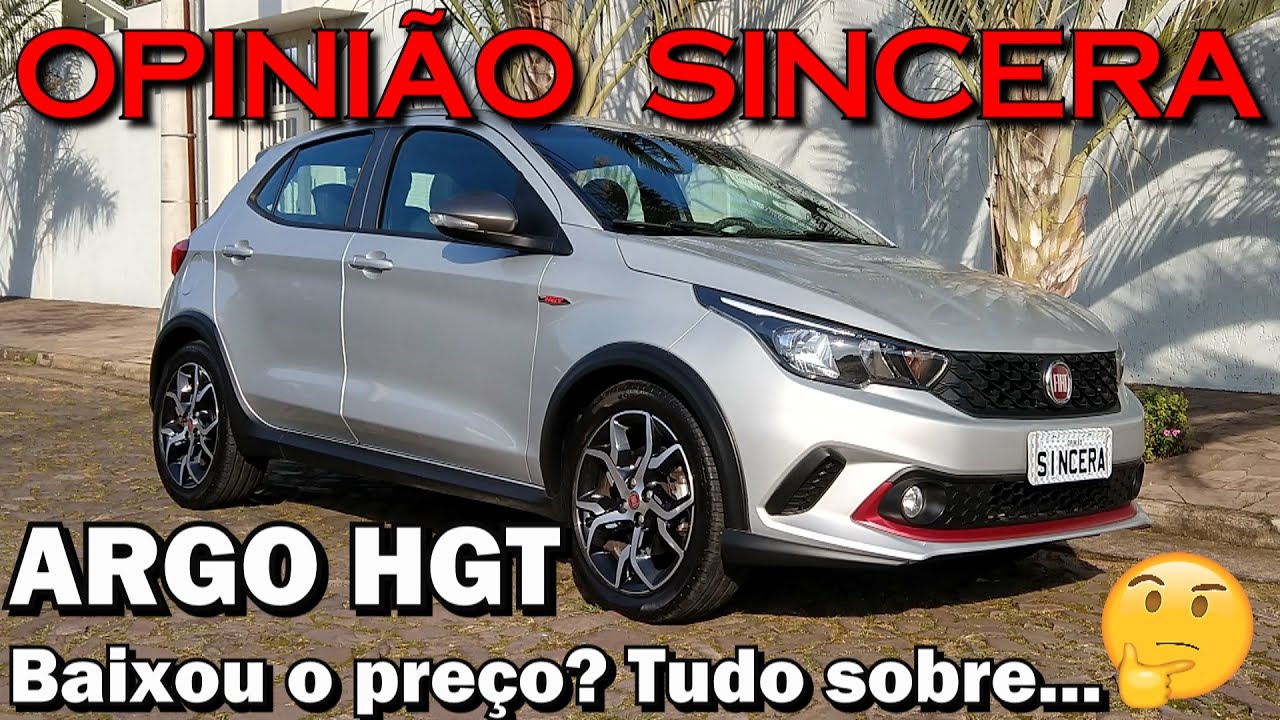 Fiat Argo HGT - Preço, características, detalhes, avaliação completa! Vale a pena?