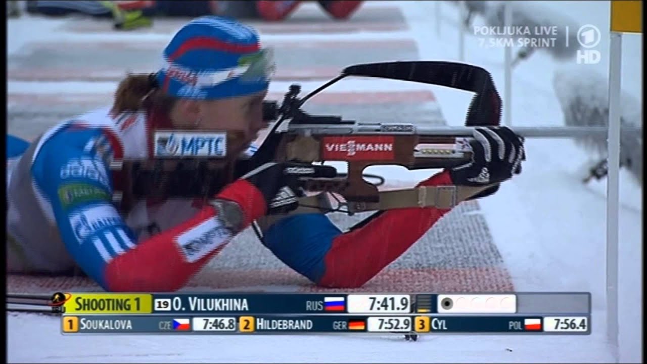 Pokljuka Women Sprint 7,5 km 14.12.2012