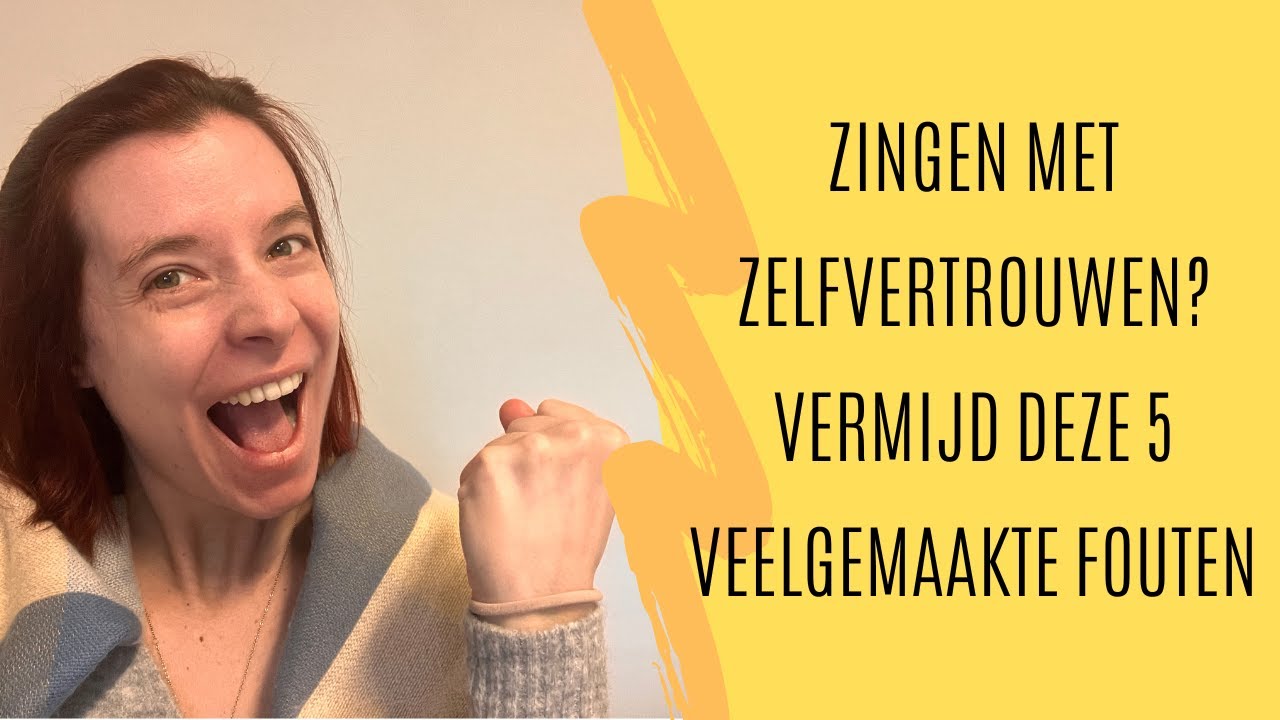 Zingen met Zelfvertrouwen? Vermijd Deze 5 Veelgemaakte Fouten