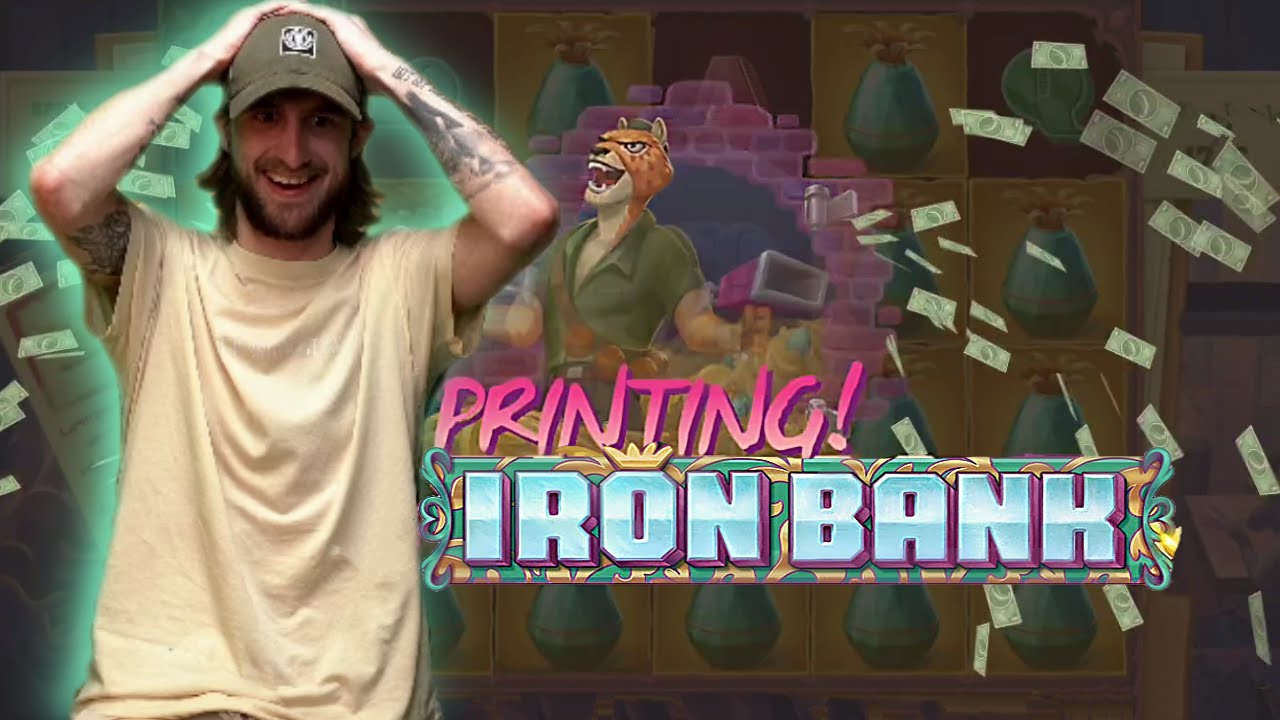 🔥 HUGEEE WIN ON IRON BANK SLOT BY JESUS FOR CASINODADDY 🔥