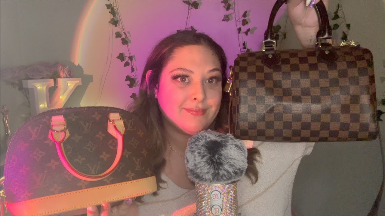✨ASMR Bag Collection pt.5✨👜// Leather Tapping & Scratching💅🏼