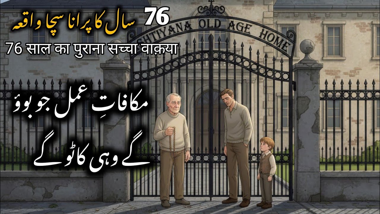 Old Age Home Ka Ticket | Ek Aisi Kahani Jo Apki Aankhein Khol Degi | Moral Story