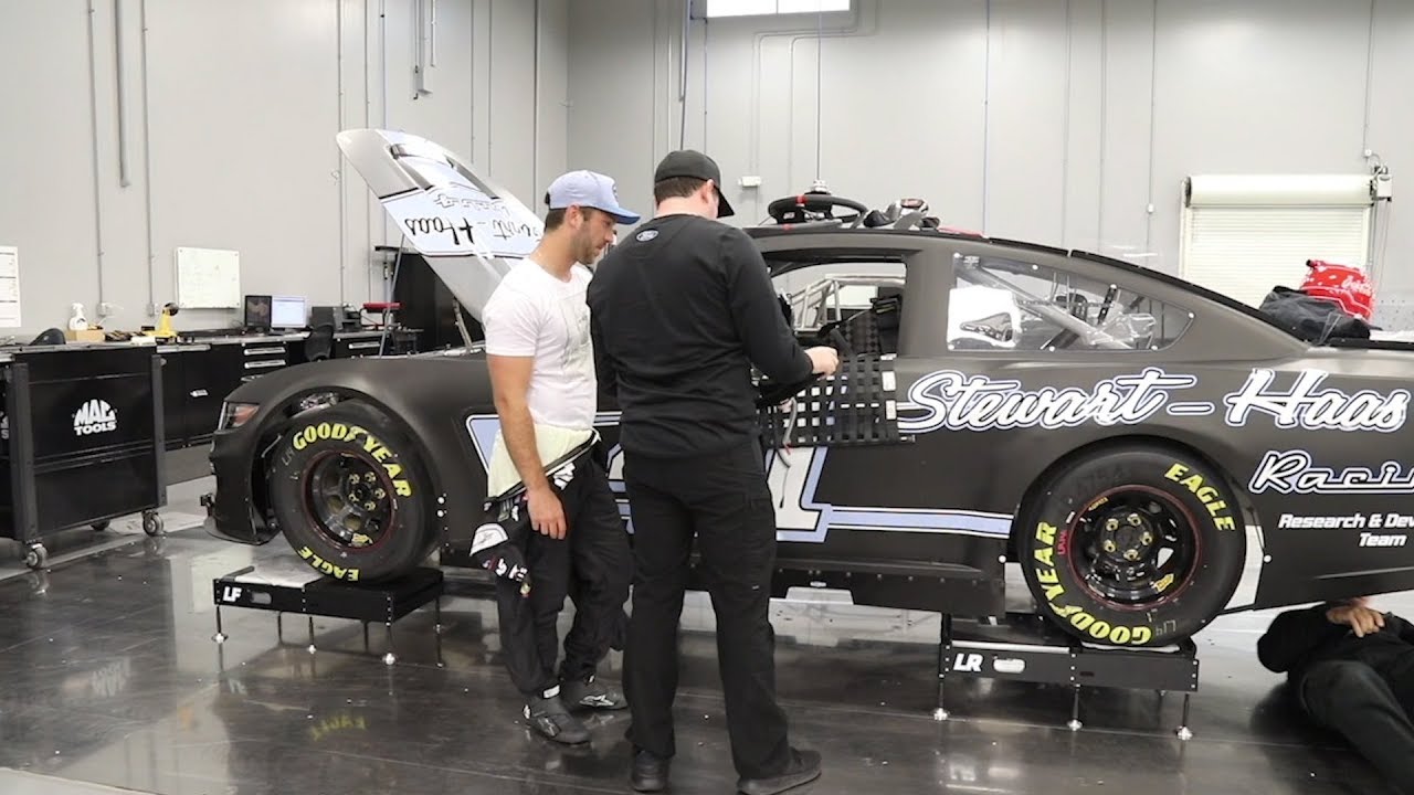 My new No. 41 Ford Performance Mustang at Stewart-Haas Racing!
