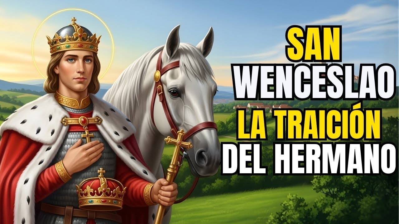 ⚔️ SAN WENCESLAO | Su HERMANO lo ASESINÓ en Puerta de IGLESIA   Mártir 😱