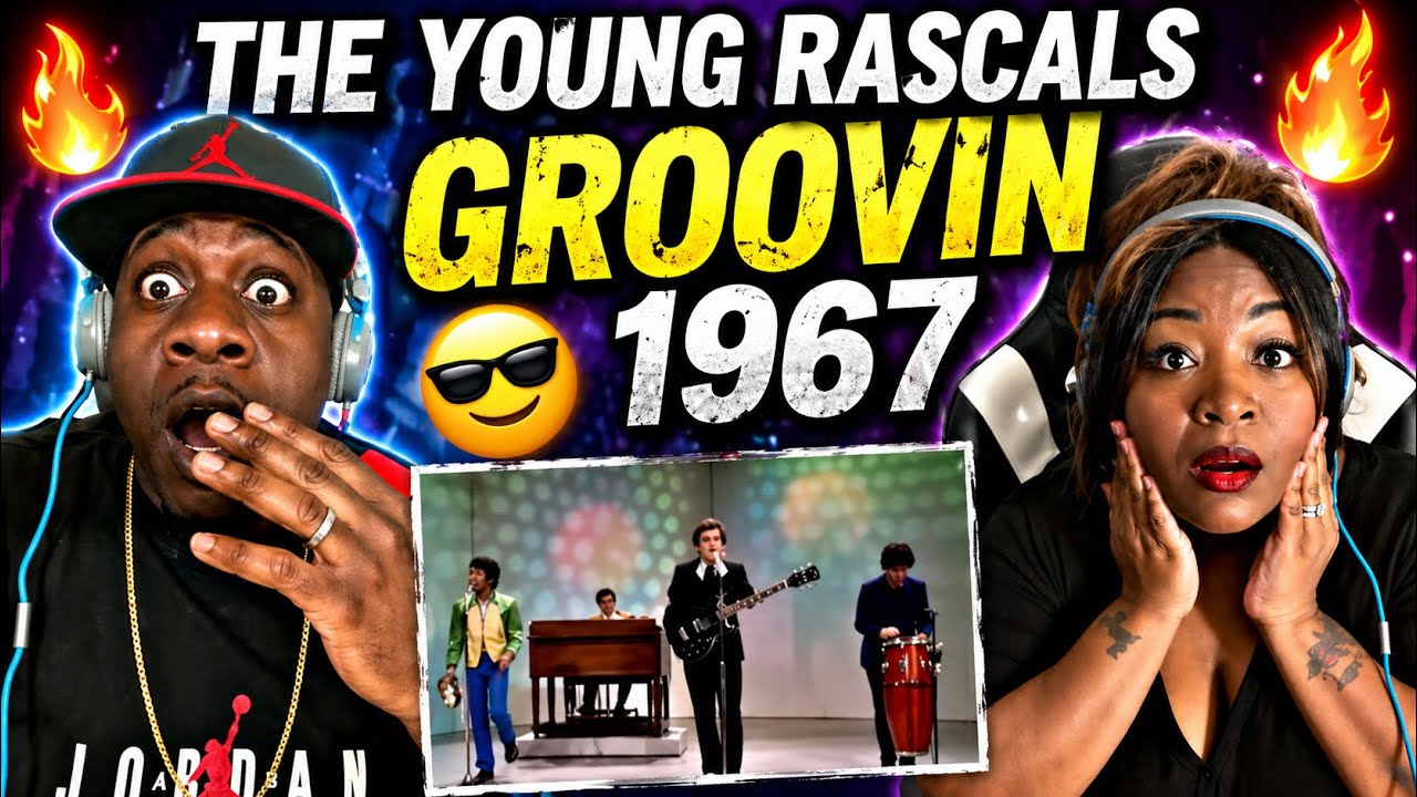 WE THOUGHT THESE GUYS WERE BLACK!!!  THE YOUNG RASCALS - GROOVIN' (REACTION)