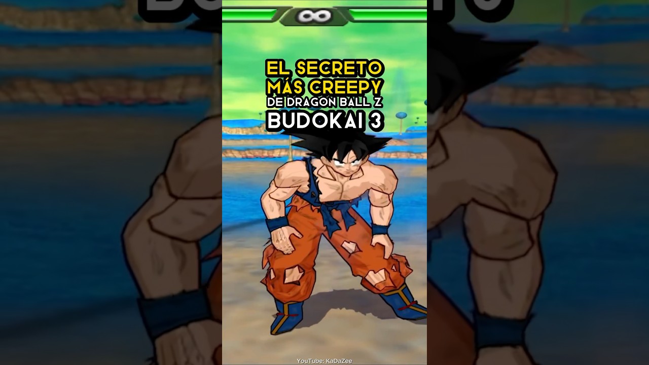 EL SECRETO M&Aacute;S CREEPY DE DRAGON BALL Z BUDOKAI 3 #DragonBallZ #DragonBallZBudokai3