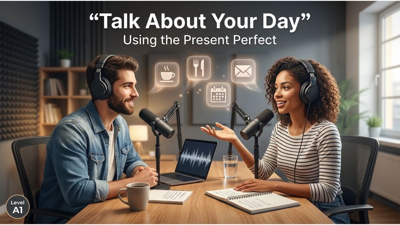 Learn Present Perfect Easily | Talk About Your Day in English